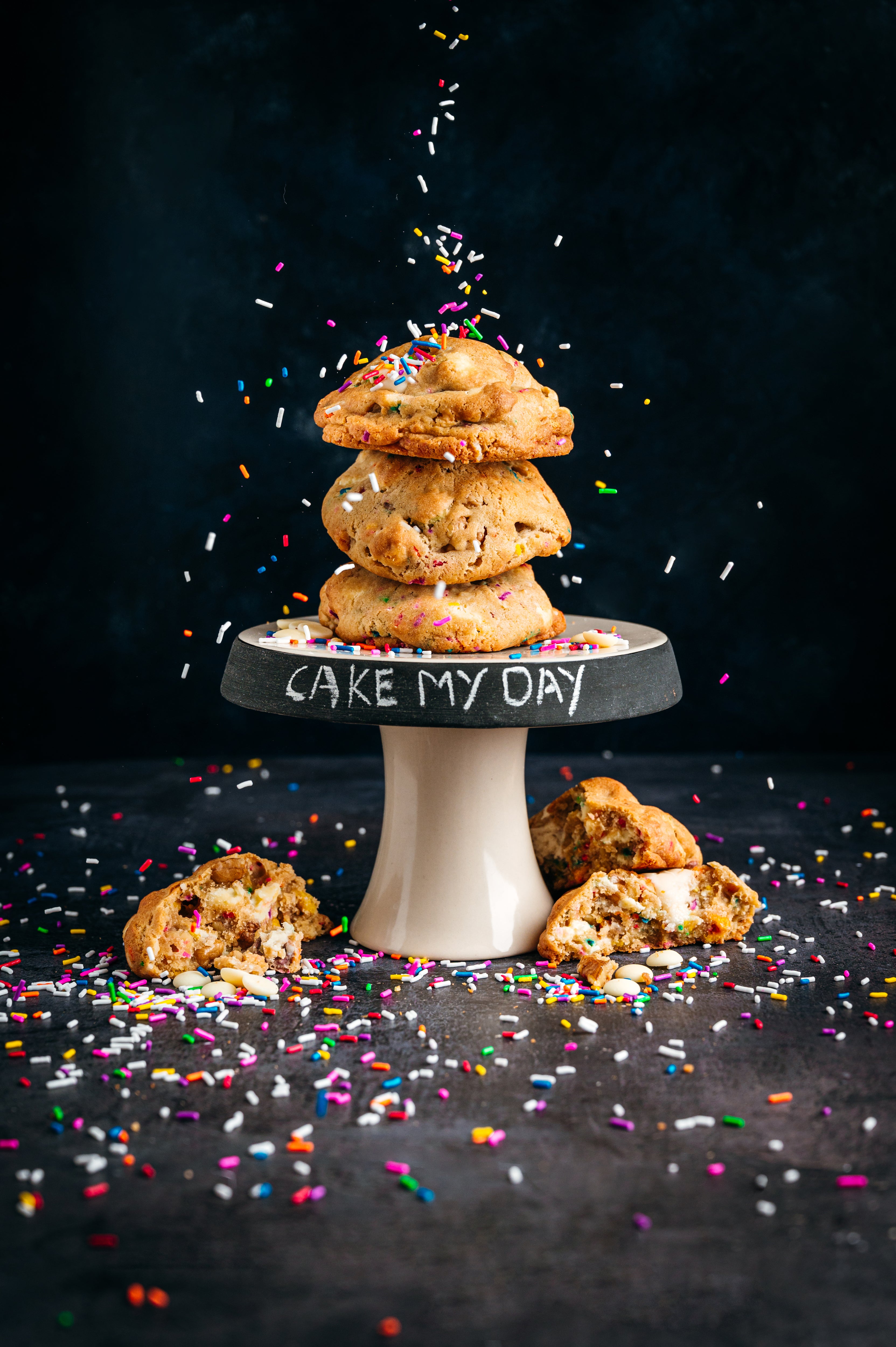 Cake My Day - Birthday Cake Cookie